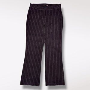 Elie Tahari Pinstripe Wool Blend Dress Pants Size 6